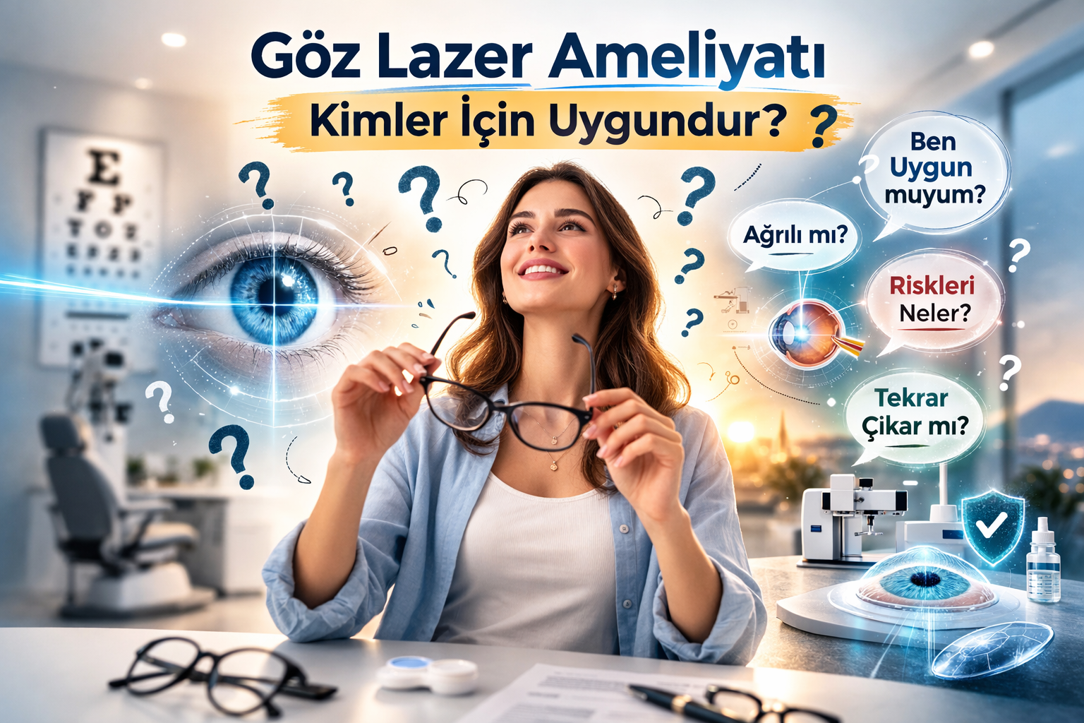 Göz Lazer Ameliyatı Kimler İçin Uygundur
